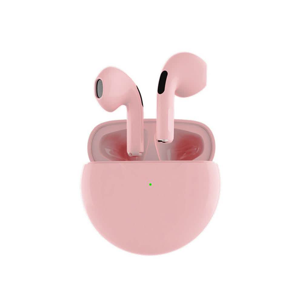 Earphones With Round Charging Case DailySale