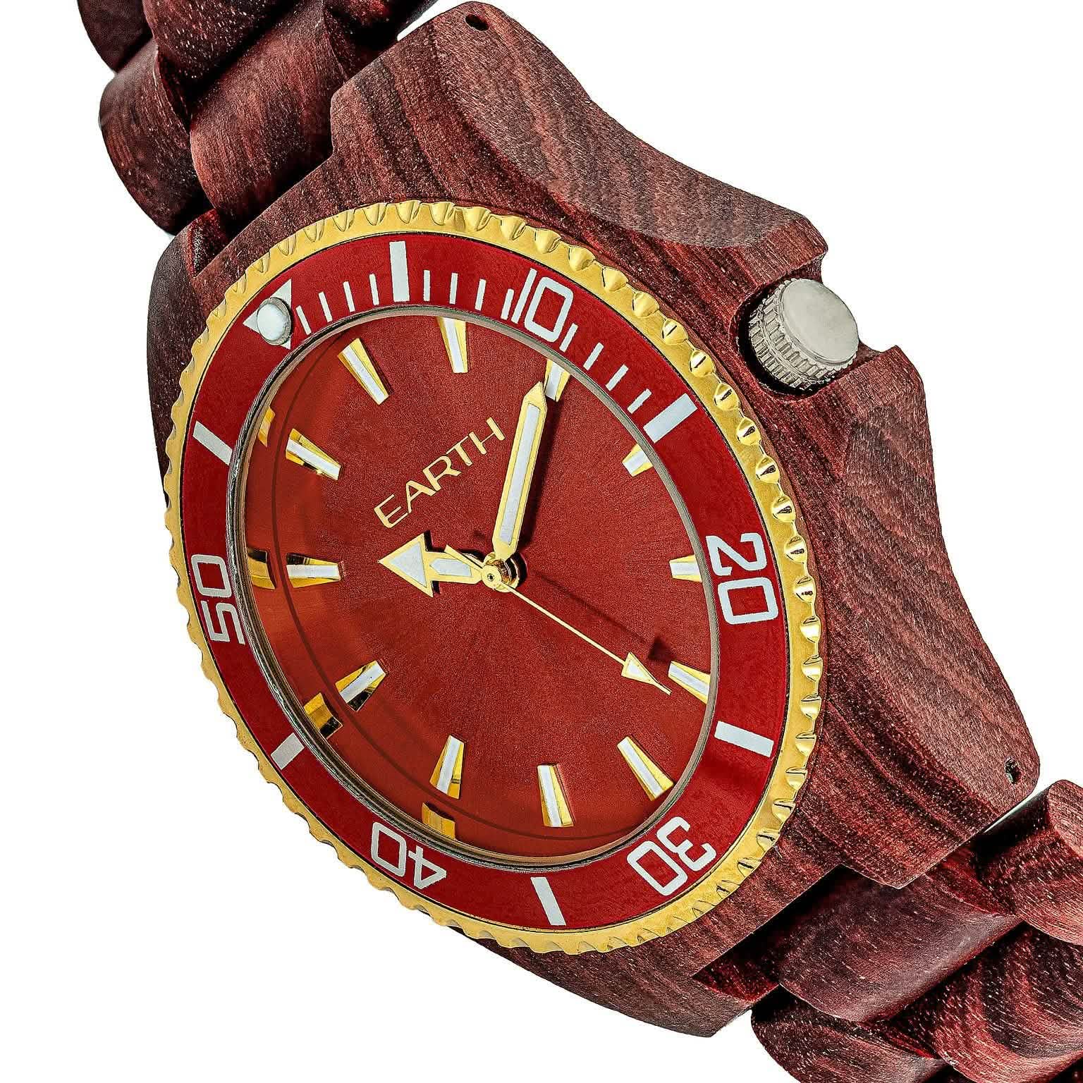 Earth Wood Centurion Quartz Eco Friendly Bracelet Watch DailySale