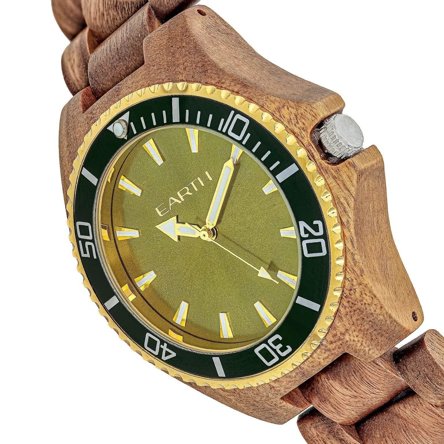 Earth Wood Centurion Quartz Eco Friendly Bracelet Watch DailySale