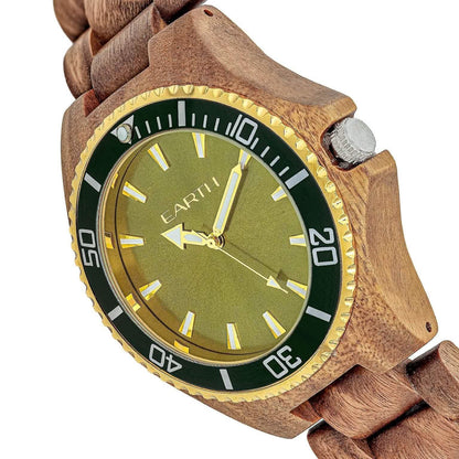 Earth Wood Centurion Quartz Eco Friendly Bracelet Watch DailySale