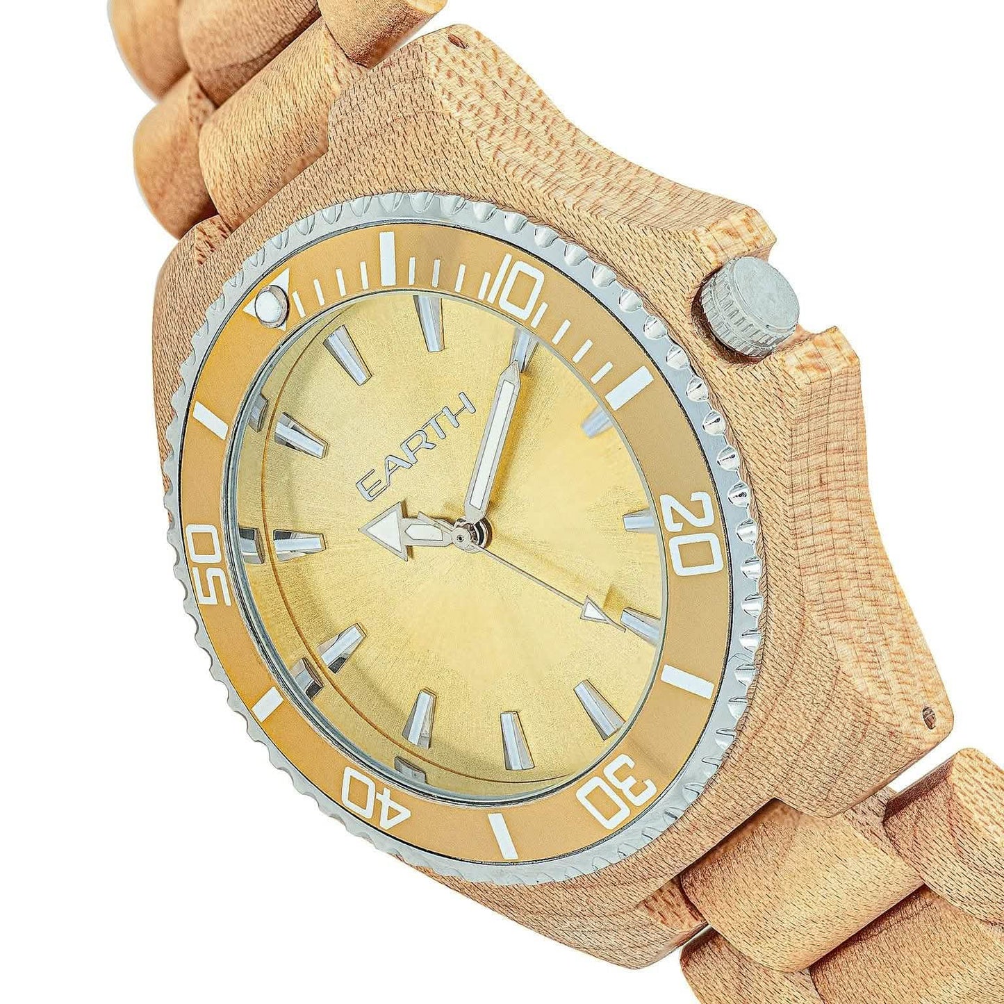 Earth Wood Centurion Quartz Eco Friendly Bracelet Watch DailySale