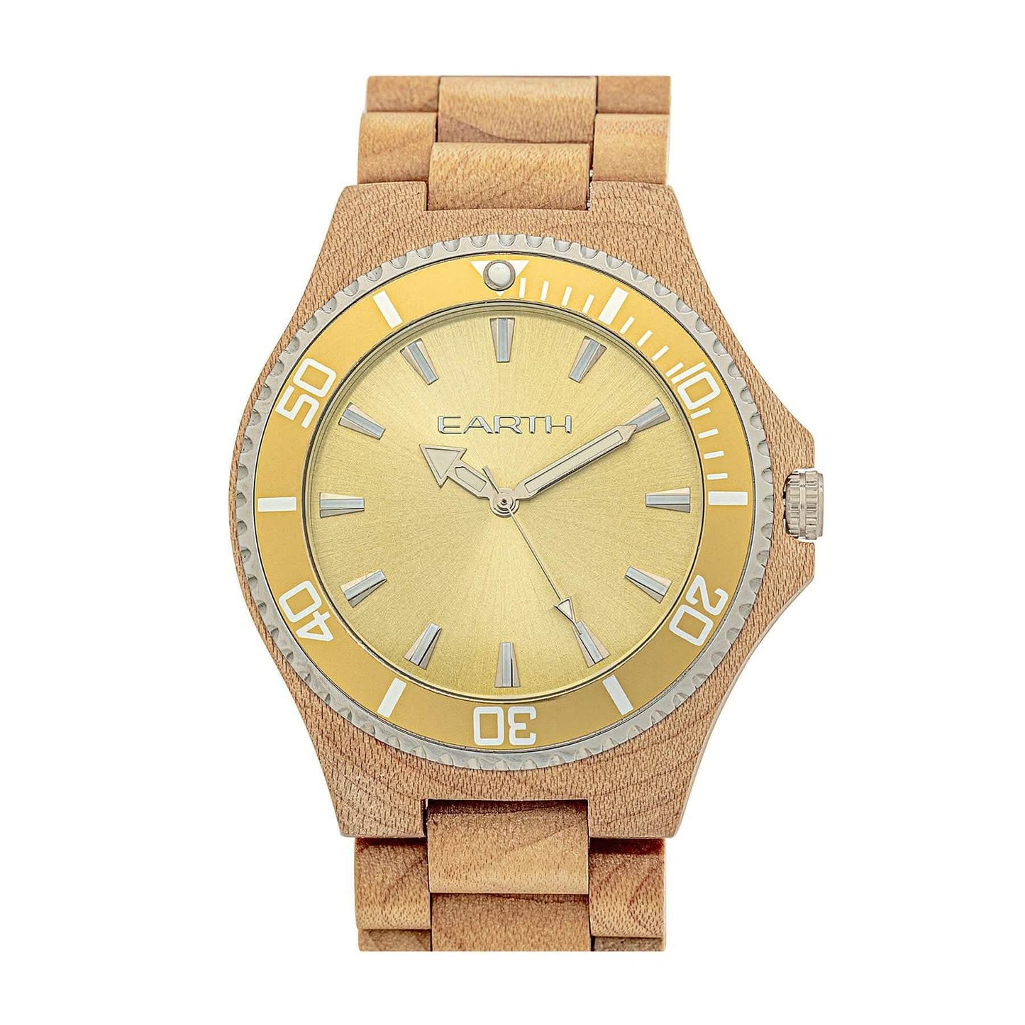 Earth Wood Centurion Quartz Eco Friendly Bracelet Watch DailySale