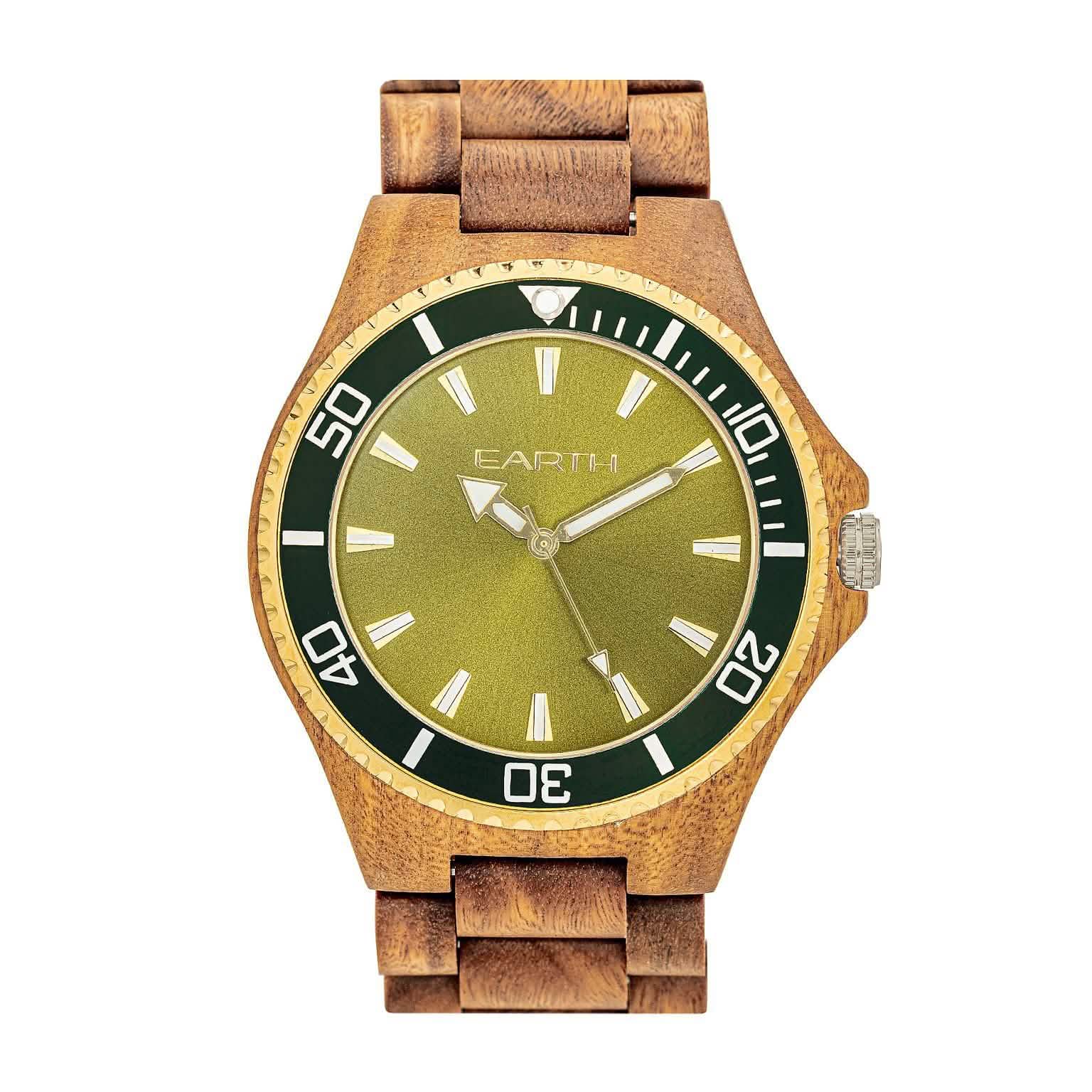Earth Wood Centurion Quartz Eco Friendly Bracelet Watch DailySale