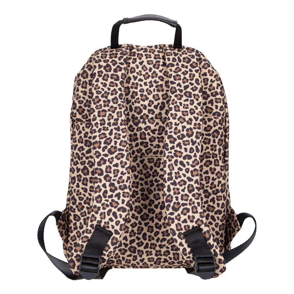 Earthy Leopard 13-14 inch MacBook / Laptop Backpack Mizuri Leather