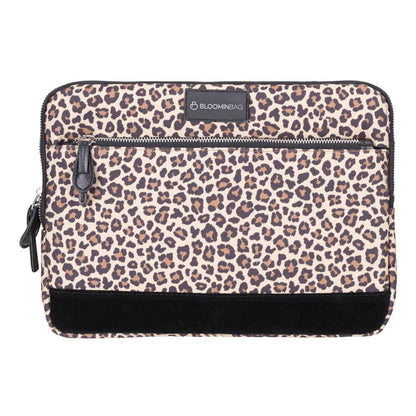Earthy Leopard 15-16 inch Laptop / MacBook Sleeve Mizuri Leather