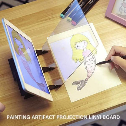 Easy To Paint Sketch Assistant Painting Stand Optical Drawing Projector DailySale