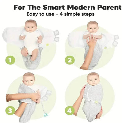 Easy-to-Wrap Swaddling Blankets For Newborns DailySale