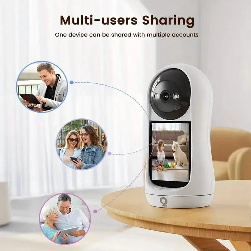 1080P Smart Indoor WiFi Camera | Two-Way Audio & Video Call + Night Vision DailySale
