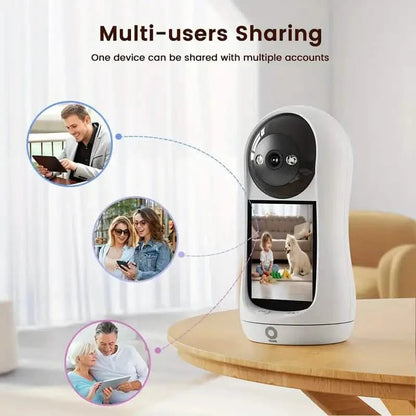 1080P Smart Indoor WiFi Camera | Two-Way Audio & Video Call + Night Vision DailySale