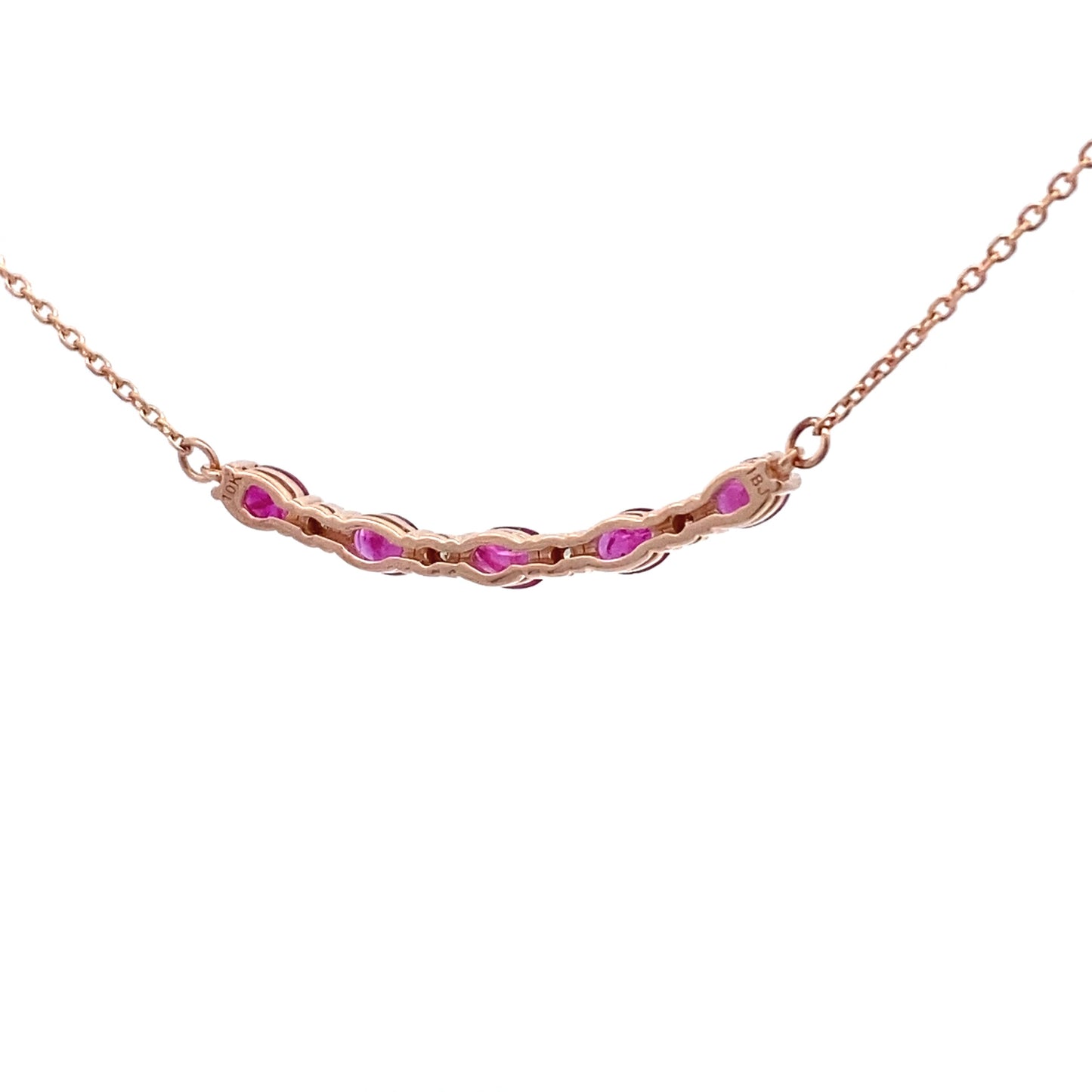 .73ct Ruby Diamond Fashion Pendants 10KT Rose Gold Bids.com