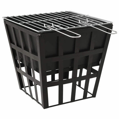 EBTOOLS 2-in-1 Steel Fire Pit and BBQ DailySale