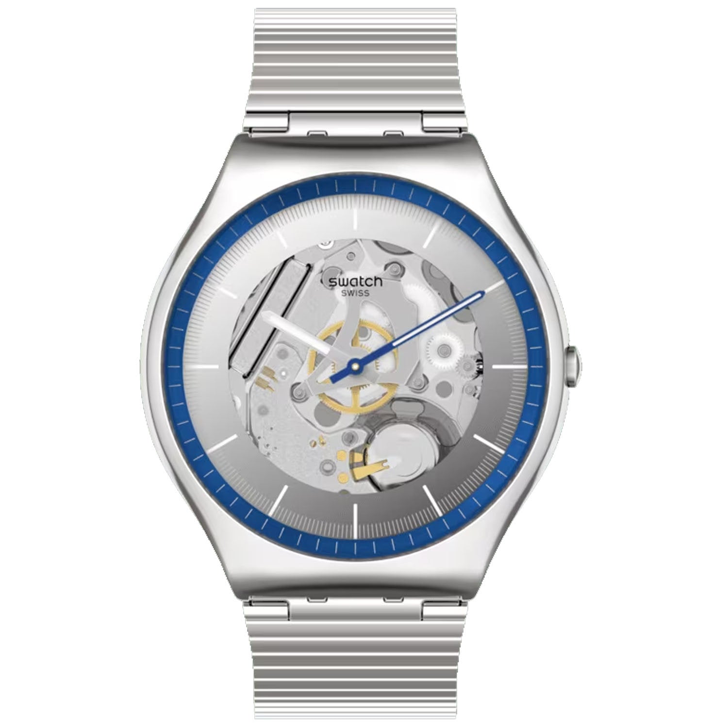 Swatch Men's Skin Monthly Drops Ringing in Blue Bids.com