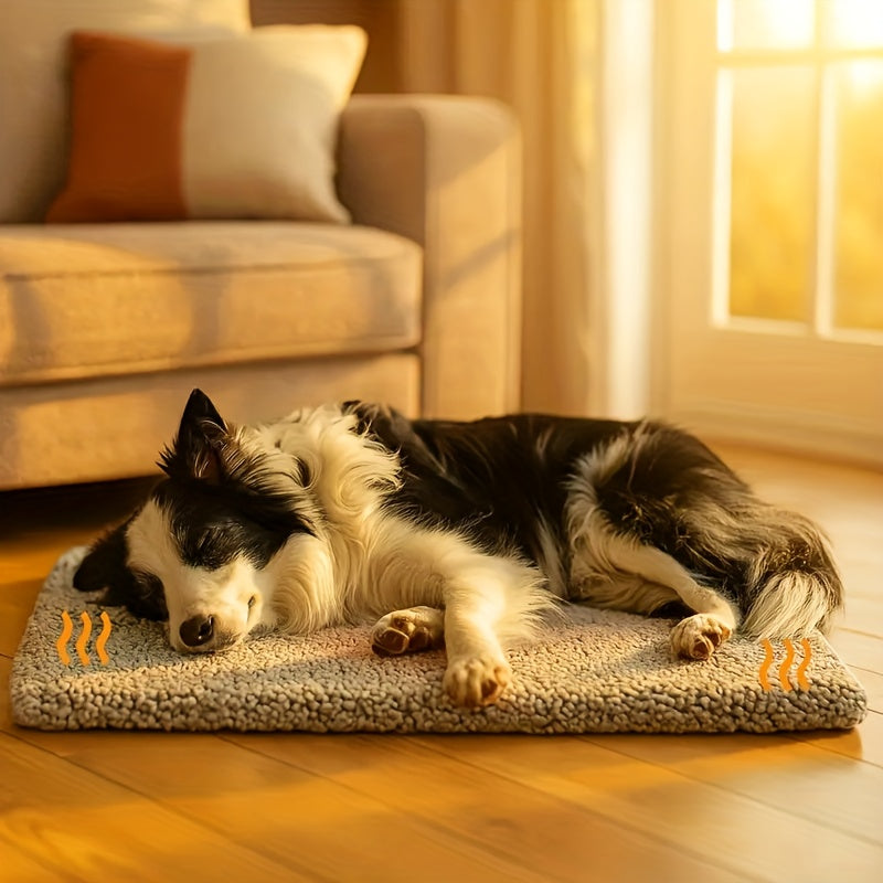 Winter Warming Pet Mattress – Non-Slip, Washable DailySale