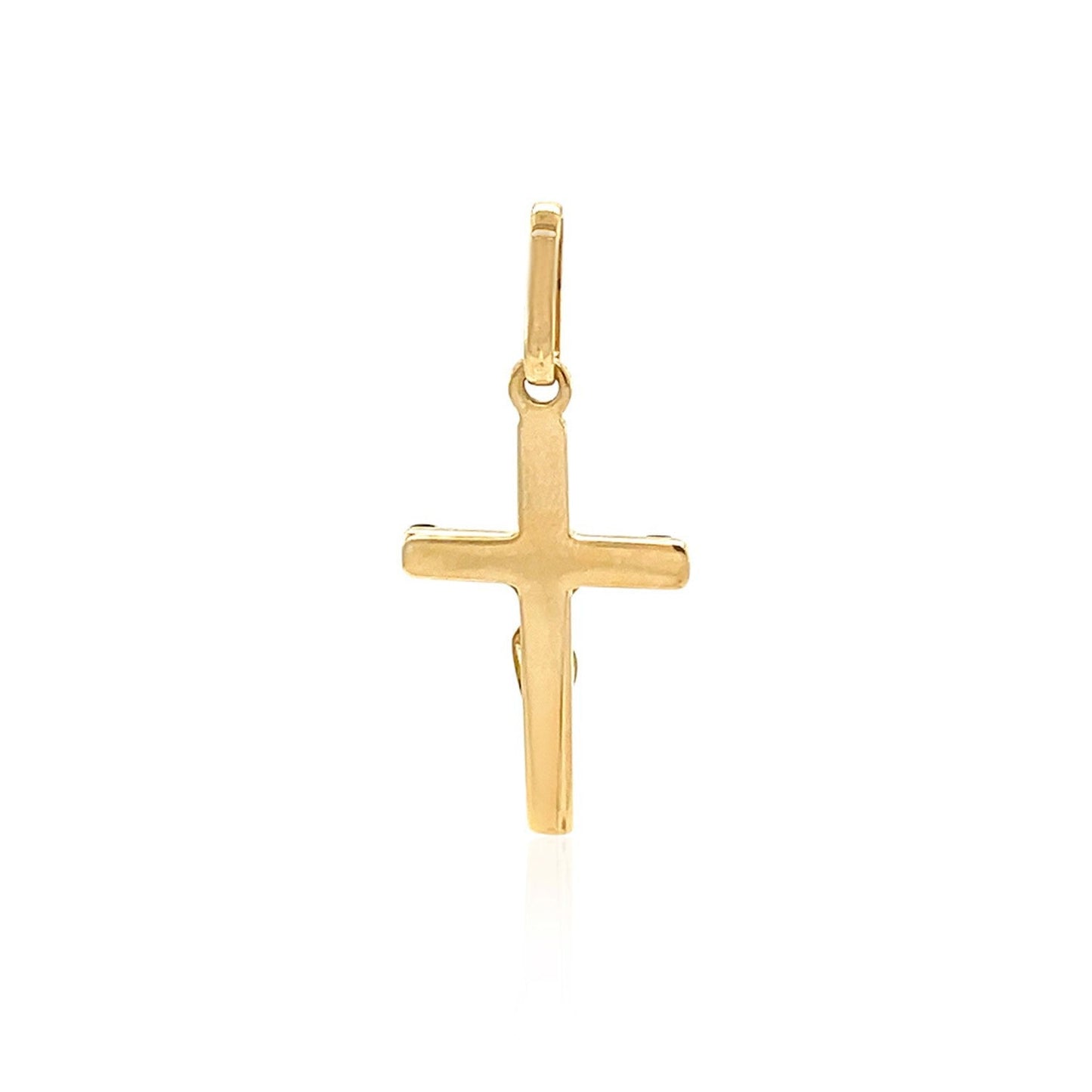 14k Two Tone Gold Crucifix Motif Pendant Bids.com