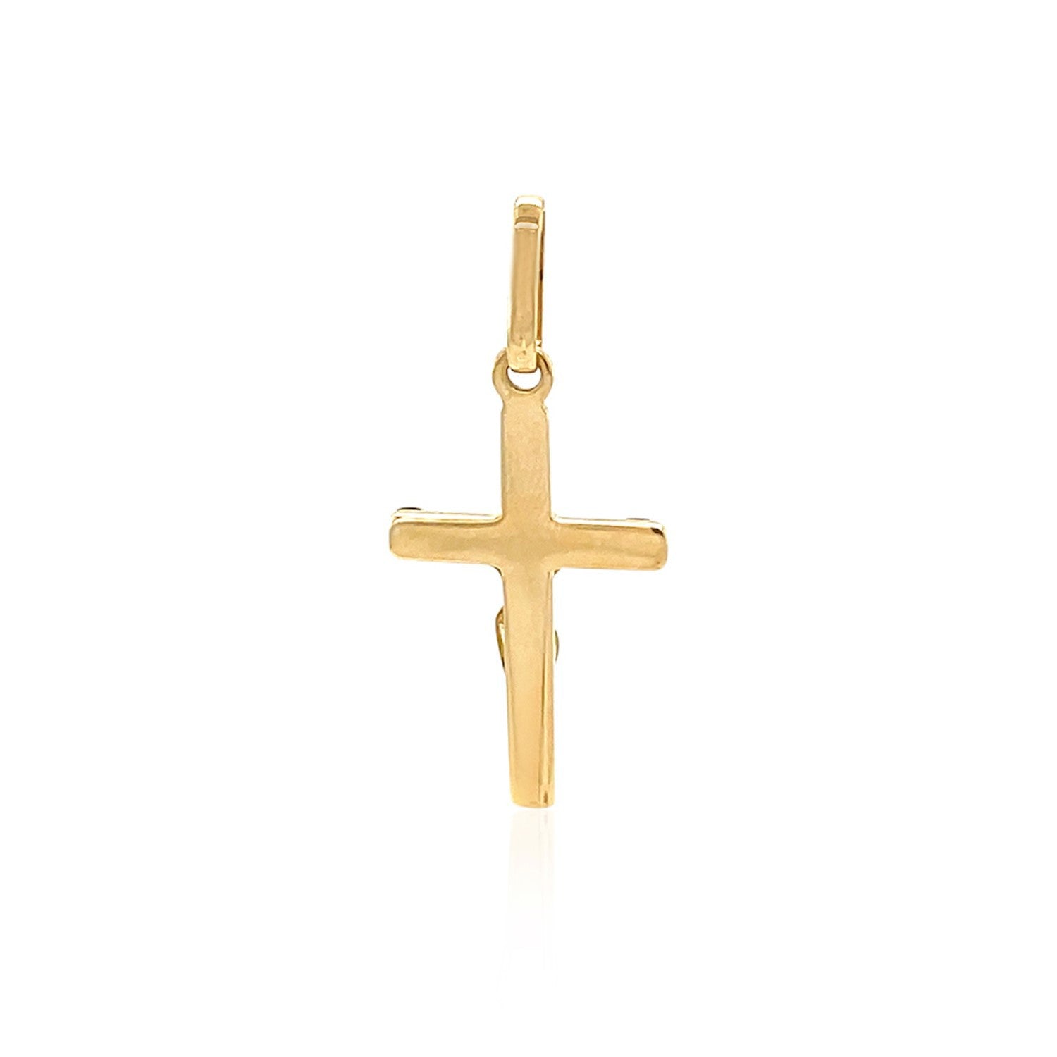 14k Two Tone Gold Crucifix Motif Pendant Bids.com