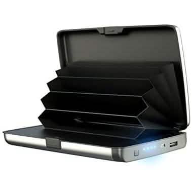 eCharge Wallet Deluxe Portable Power Bank and Credit Card Case DailySale