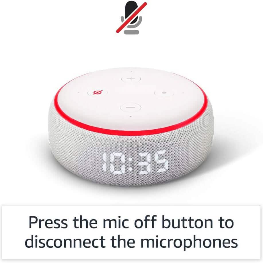 Echo Dot (3rd Gen) - Smart speaker with clock and Alexa  (Refurbished) DailySale