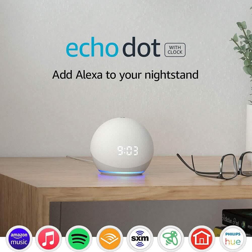 Echo Dot (4th Gen) | Smart Speaker With Clock and Alexa  (Refurbished) DailySale