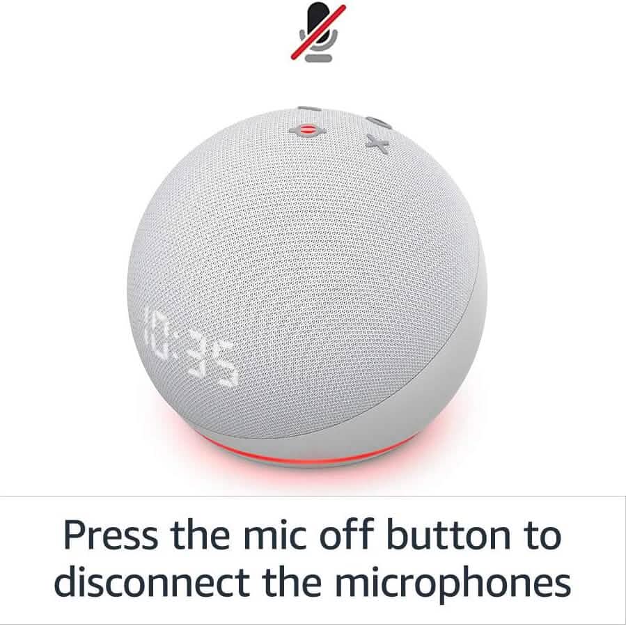 Echo Dot (4th Gen) | Smart Speaker With Clock and Alexa  (Refurbished) DailySale