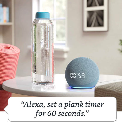 Amazon Echo Dot 4th Gen Smart speaker with clock and Alexa DailySale