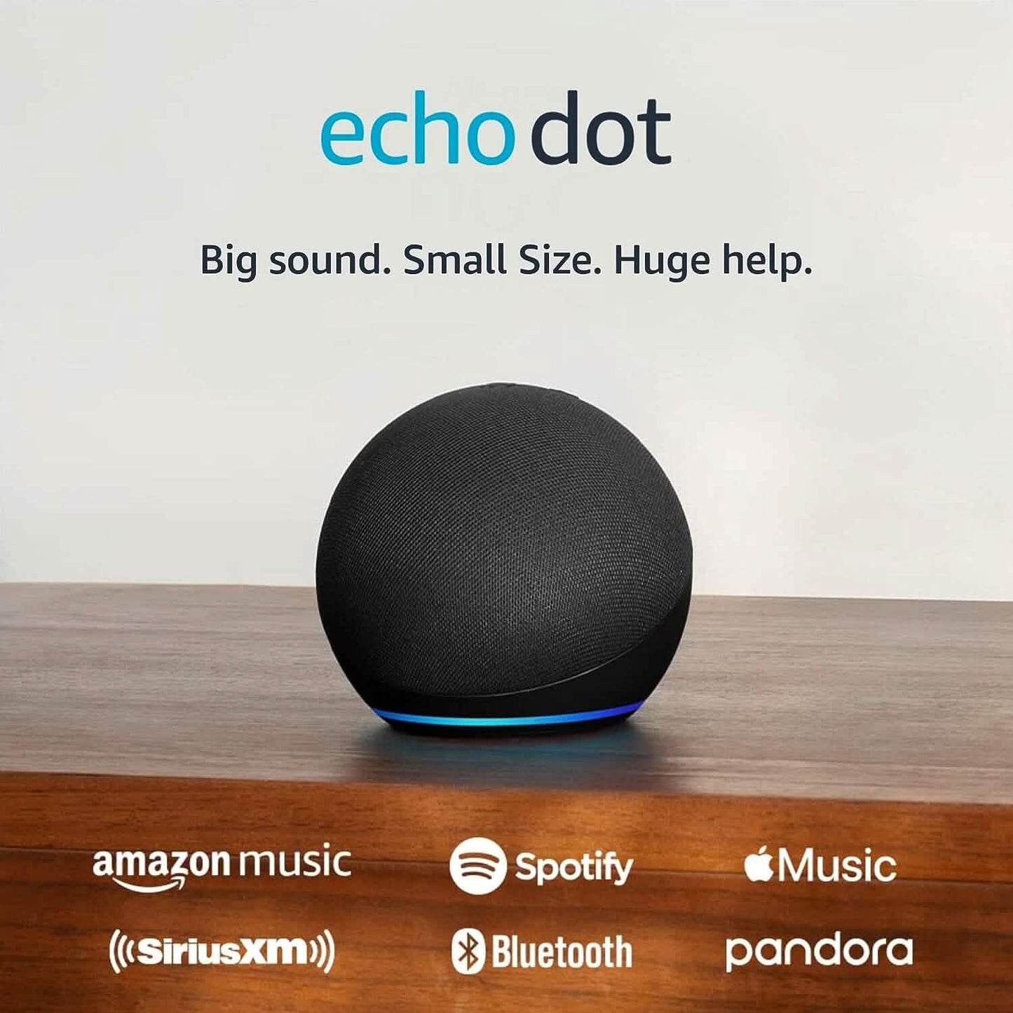 Echo Dot (5th Gen, 2022 Release) With Bigger Vibrant Sound, Helpful Routines and Alexa (Refurbished) DailySale