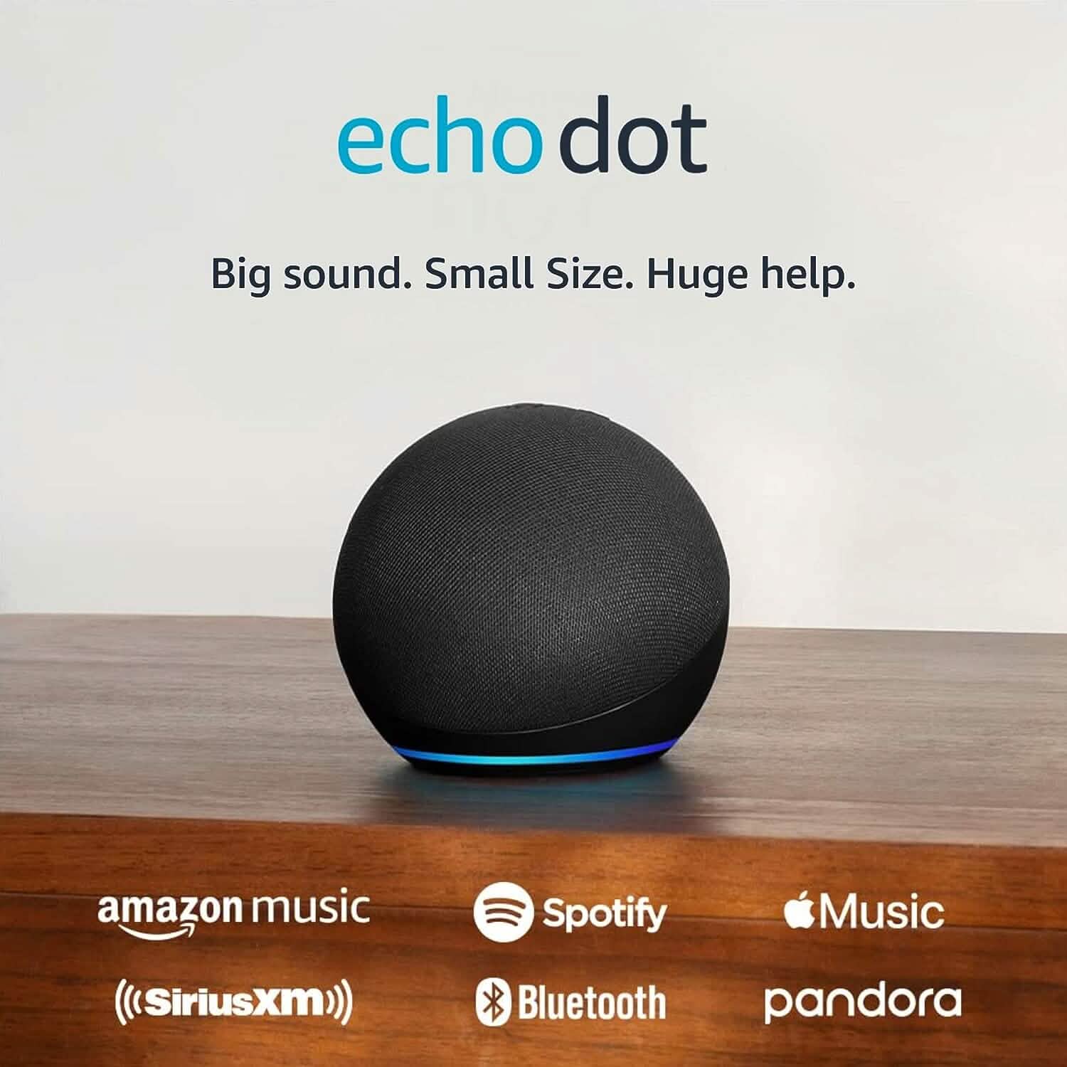 Echo Dot (5th Gen, 2022 Release) With Bigger Vibrant Sound, Helpful Routines and Alexa (Refurbished) DailySale
