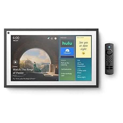 Echo Show 15 Full HD 15.6" Smart Display with Alexa, Fire TV and Remote (Refurbished) DailySale