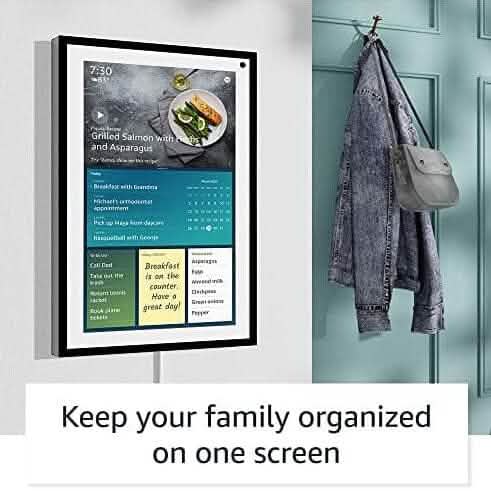 Echo Show 15 Full HD 15.6" Smart Display with Alexa, Fire TV and Remote (Refurbished) DailySale