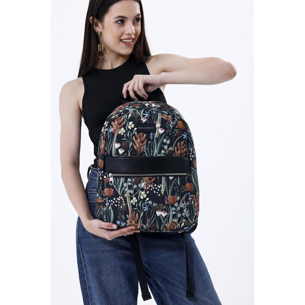 Eco Forest 13-14 inch MacBook / Laptop Backpack Mizuri Leather
