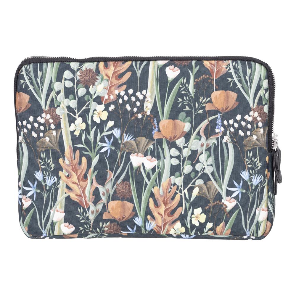 Eco Forest 14 inch Laptop / MacBook Sleeve Mizuri Leather