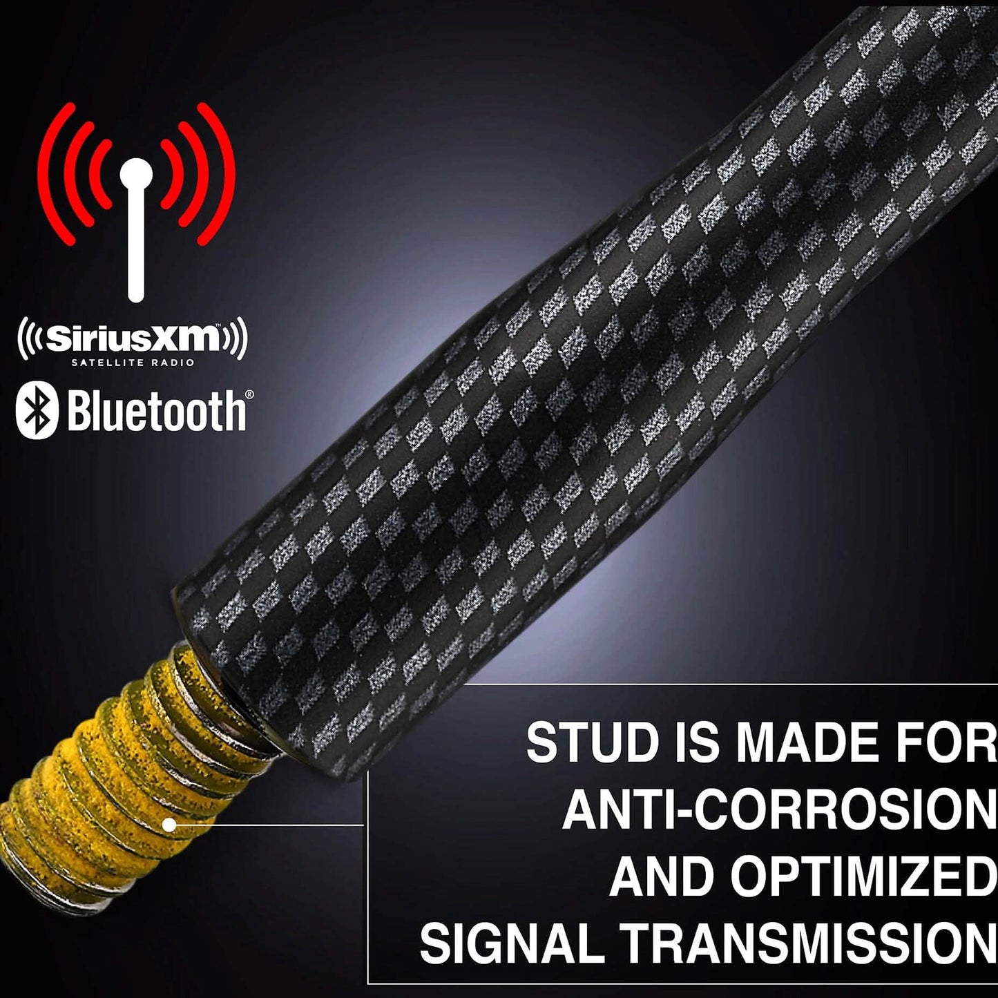EcoAuto Antenna fits Ford F150 F250 F350 Super Duty, Bronco, Raptor & Dodge RAM Truck Short Antenna DailySale