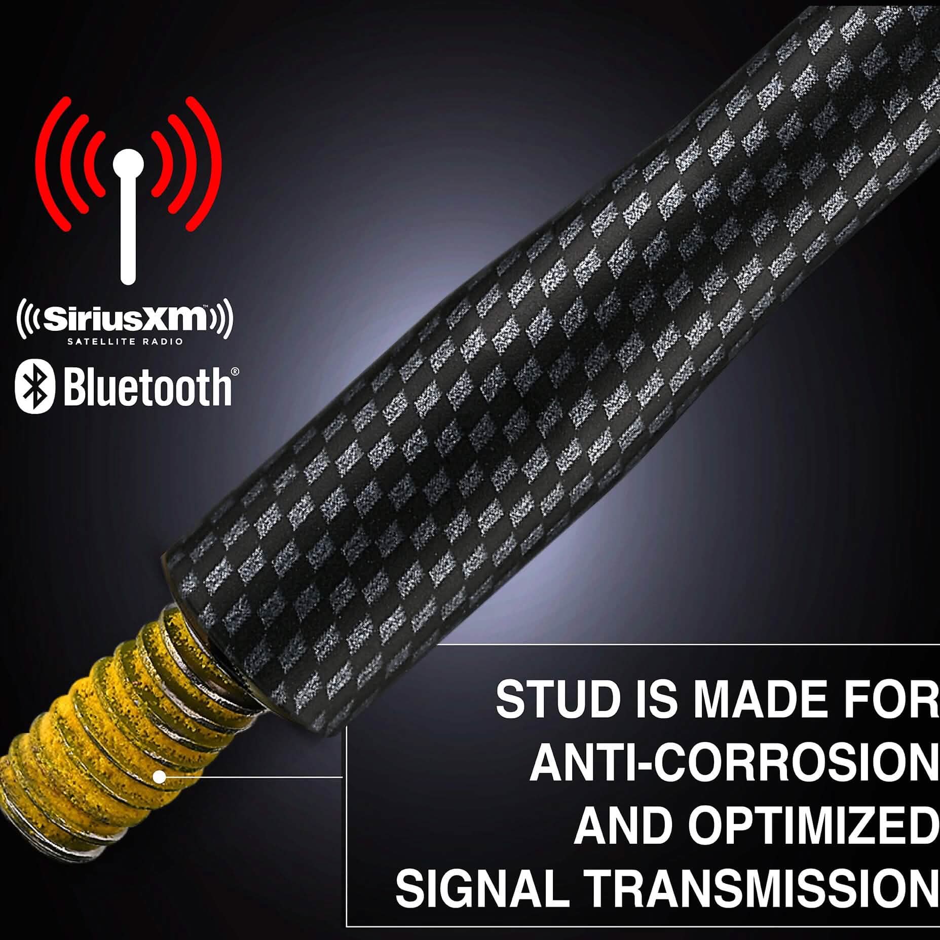 EcoAuto Antenna fits Ford F150 F250 F350 Super Duty, Bronco, Raptor & Dodge RAM Truck Short Antenna DailySale