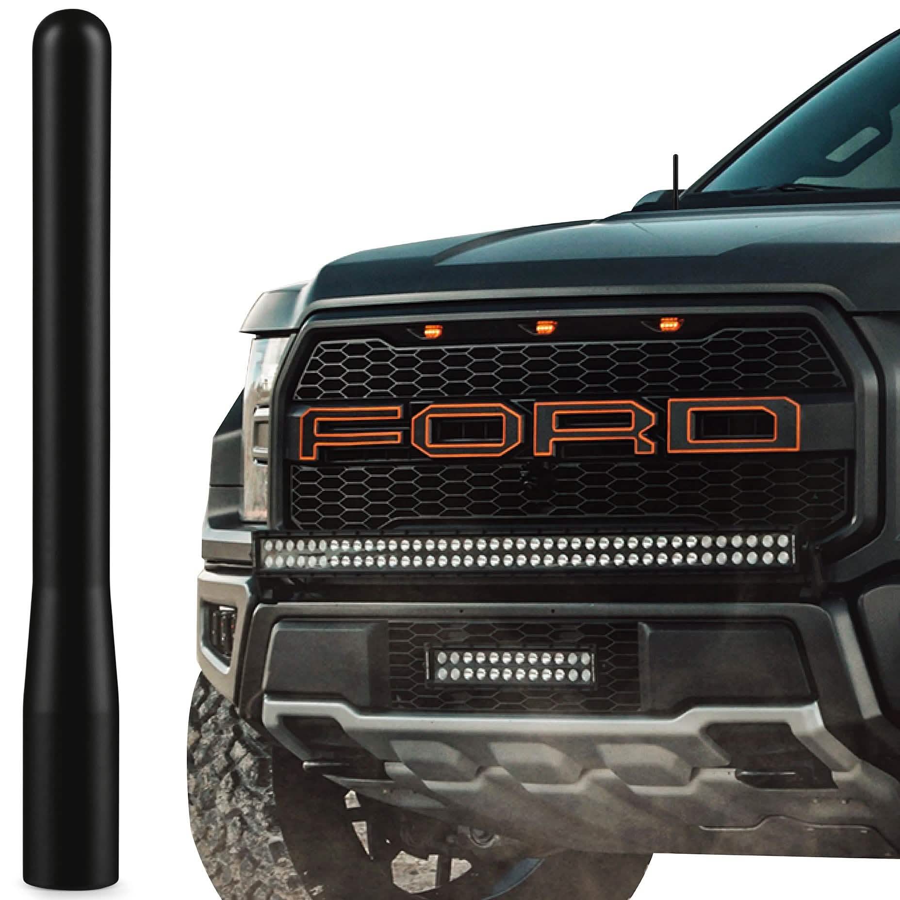 EcoAuto Antenna fits Ford F150 F250 F350 Super Duty, Bronco, Raptor & Dodge RAM Truck Short Antenna DailySale