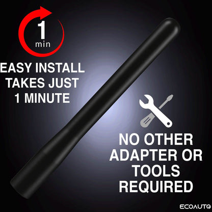 EcoAuto Antenna fits Ford F150 F250 F350 Super Duty, Bronco, Raptor & Dodge RAM Truck Short Antenna DailySale