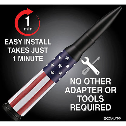 EcoAuto Badass Bullet Antenna Replacement Fits All Chevy & GMC Truck DailySale