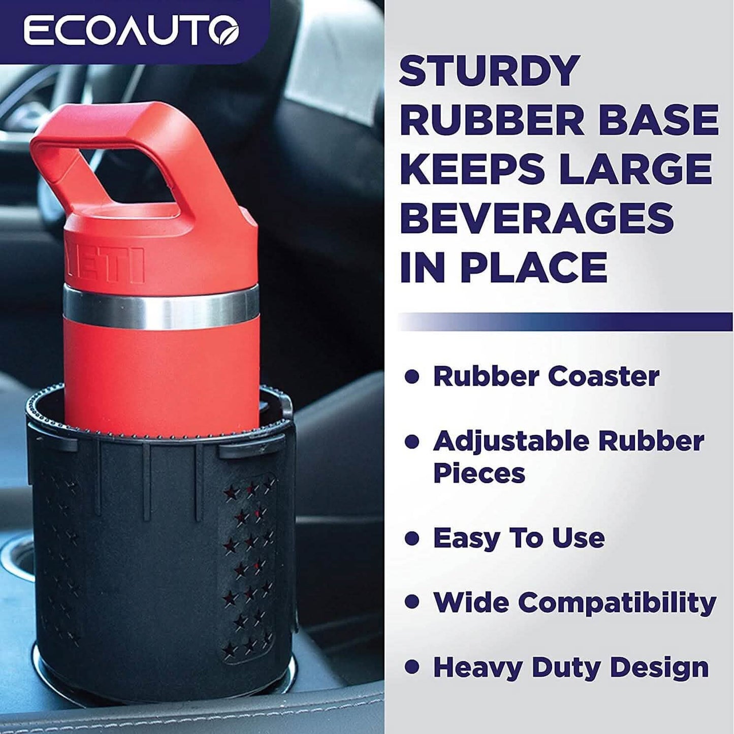 EcoAuto Cup Holder Expander for Car DailySale