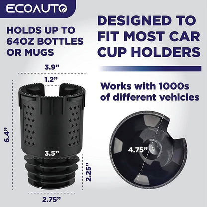 EcoAuto Cup Holder Expander for Car DailySale