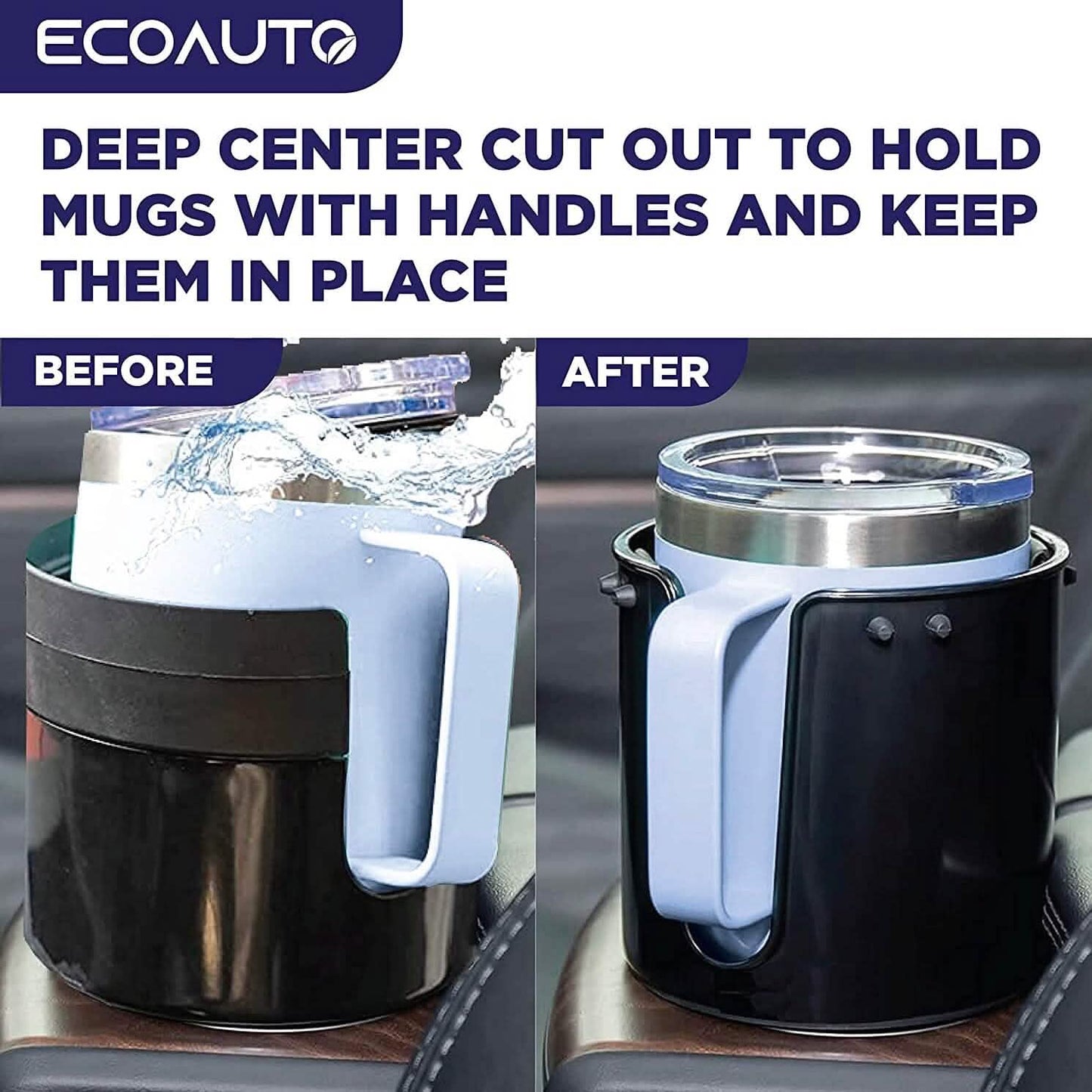EcoAuto Cup Holder Expander for Car DailySale