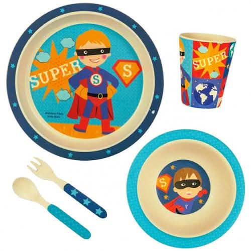 EcoBamboo Kids Dinnerware Set DailySale