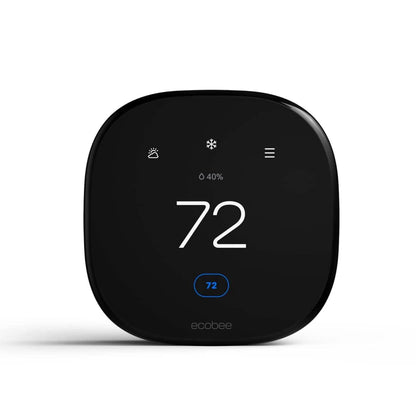 ecobee New Smart Thermostat Enhanced - Programmable Wifi Thermostat - Works with Siri, Alexa, Google Assistant - Energy Star Certified - Smart Home  (Refurbished) DailySale