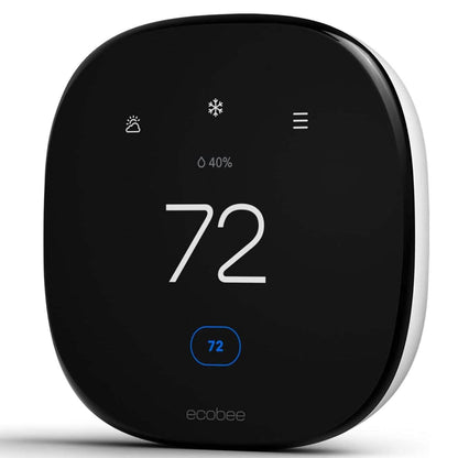 ecobee New Smart Thermostat Enhanced - Programmable Wifi Thermostat - Works with Siri, Alexa, Google Assistant - Energy Star Certified - Smart Home  (Refurbished) DailySale