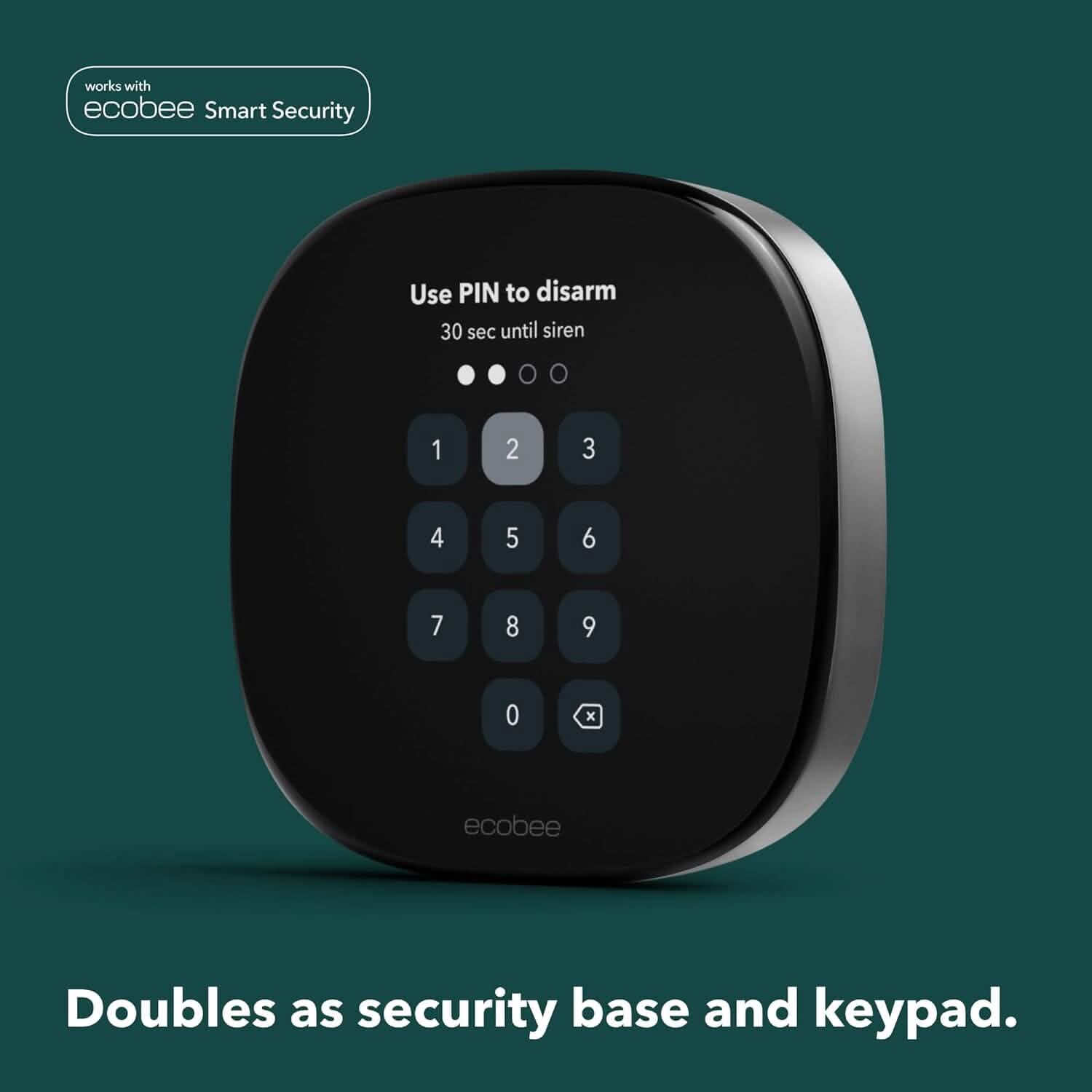 ecobee New Smart Thermostat Premium with Smart Sensor and Air Quality Monitor  (Refurbished) DailySale