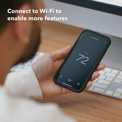 ecobee New Smart Thermostat Premium with Smart Sensor and Air Quality Monitor  (Refurbished) DailySale