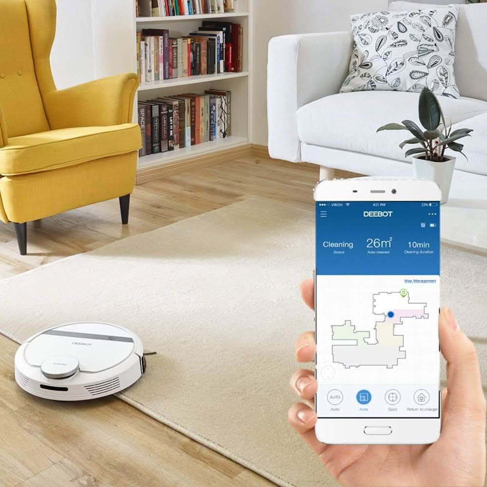 Ecovacs Deebot 907 Smart Robot Vacuum Cleaner (Refurbished) DailySale