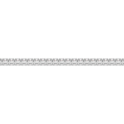 Lab Grown Round Diamond Tennis Bracelet in 14k White Gold (4 cctw F/G  VS2/SI1) Bids.com