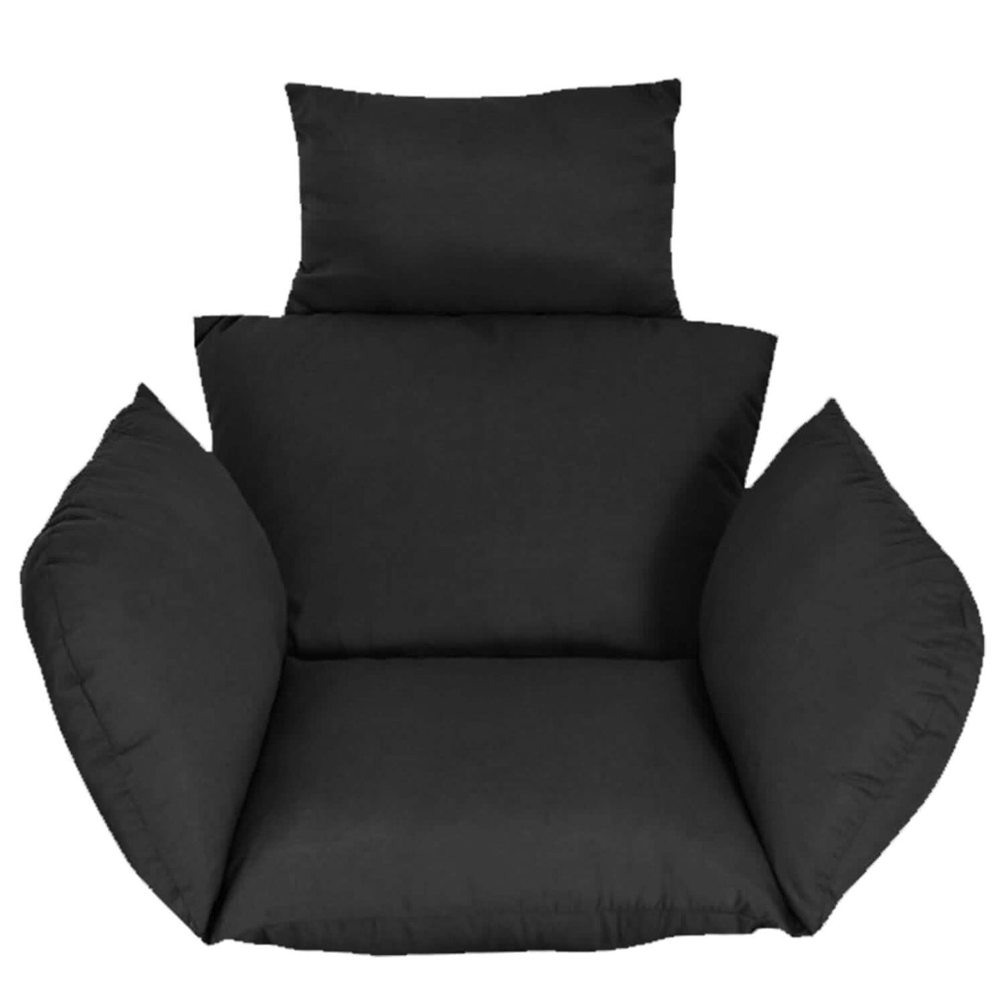 Egg Chair Hanging Basket Seat Cushion with Headrest DailySale