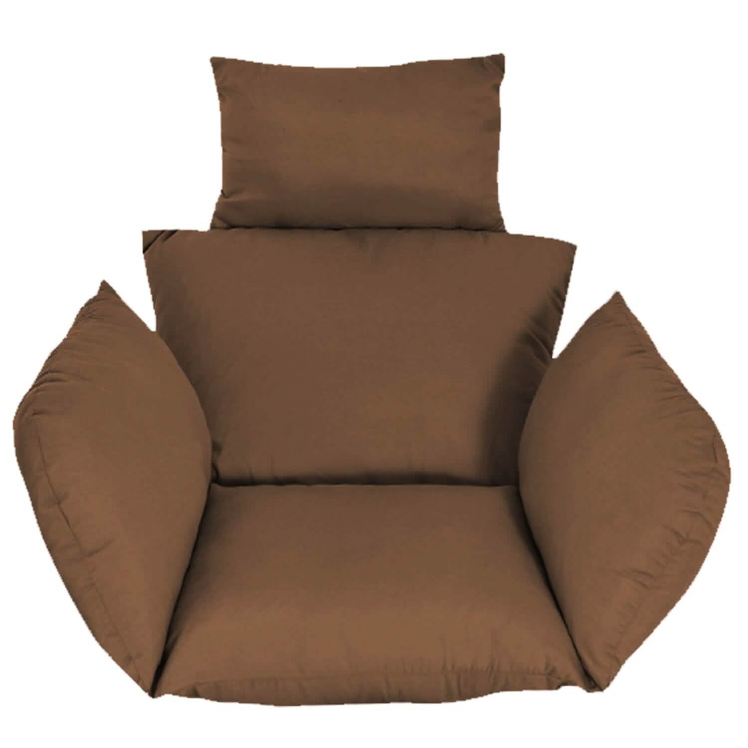 Egg Chair Hanging Basket Seat Cushion with Headrest DailySale