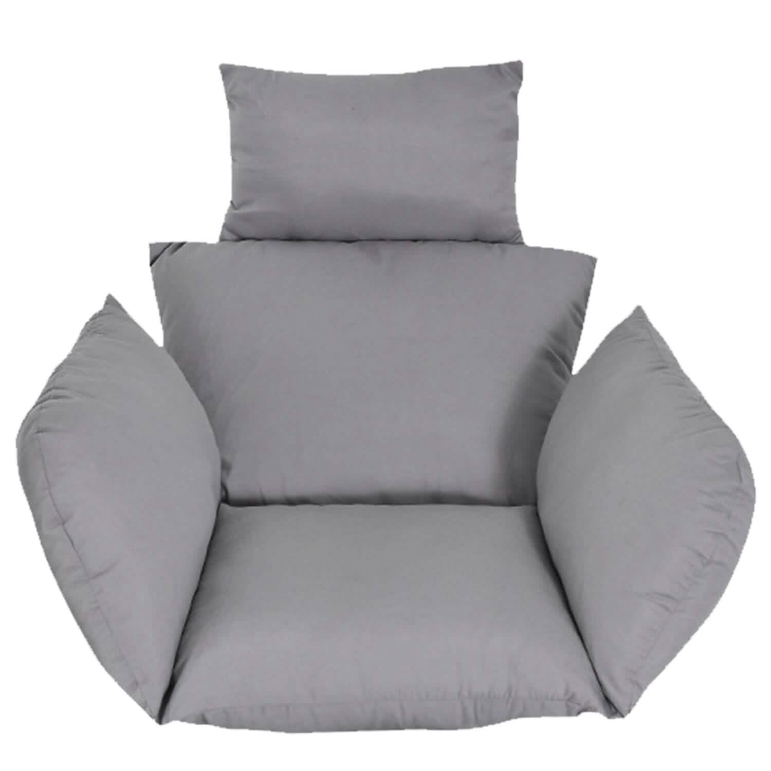 Egg Chair Hanging Basket Seat Cushion with Headrest DailySale