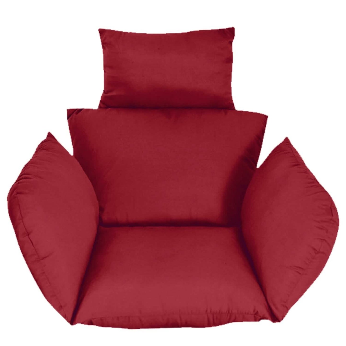 Egg Chair Hanging Basket Seat Cushion with Headrest DailySale
