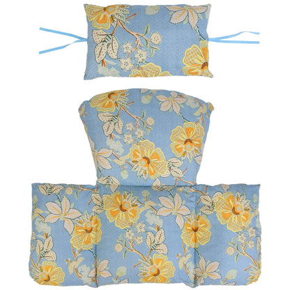 Egg Chair Hanging Basket Seat Soft Cushion with Headrest DailySale